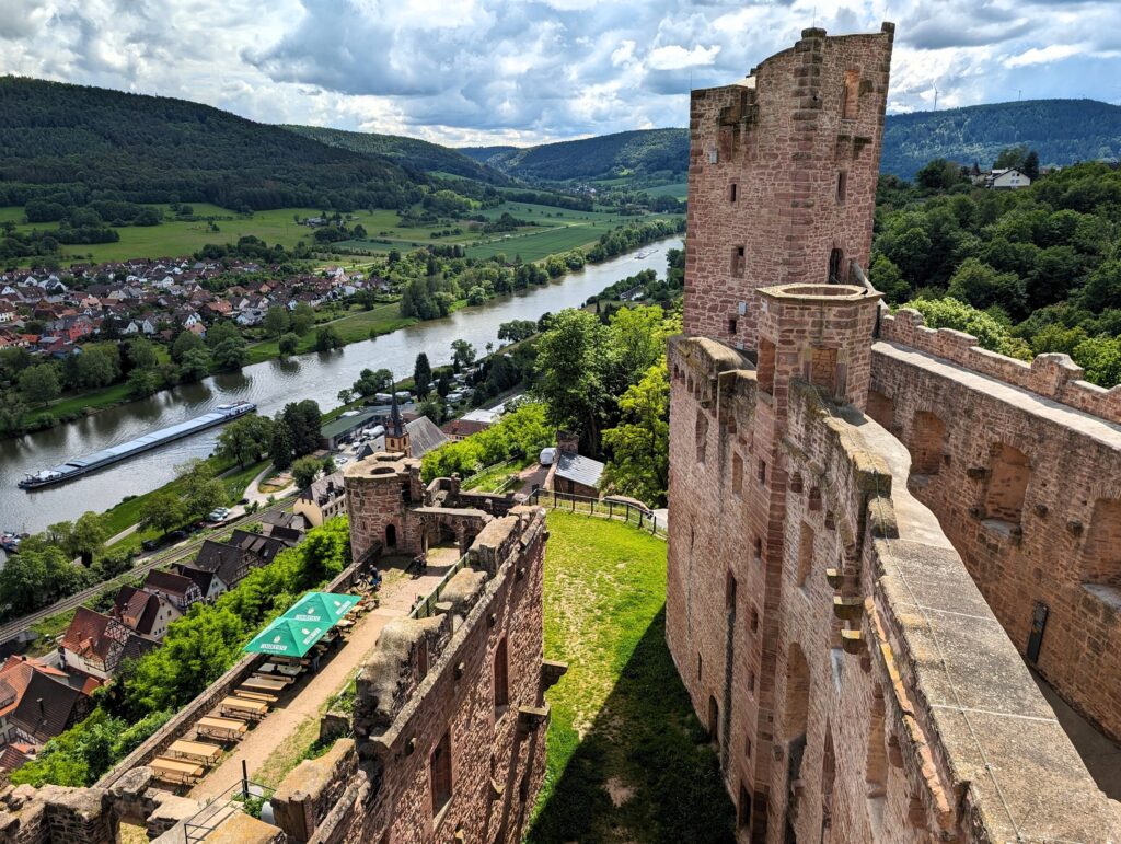 Die Henneburg in Stadtprozelten im Landkreis Miltenberg