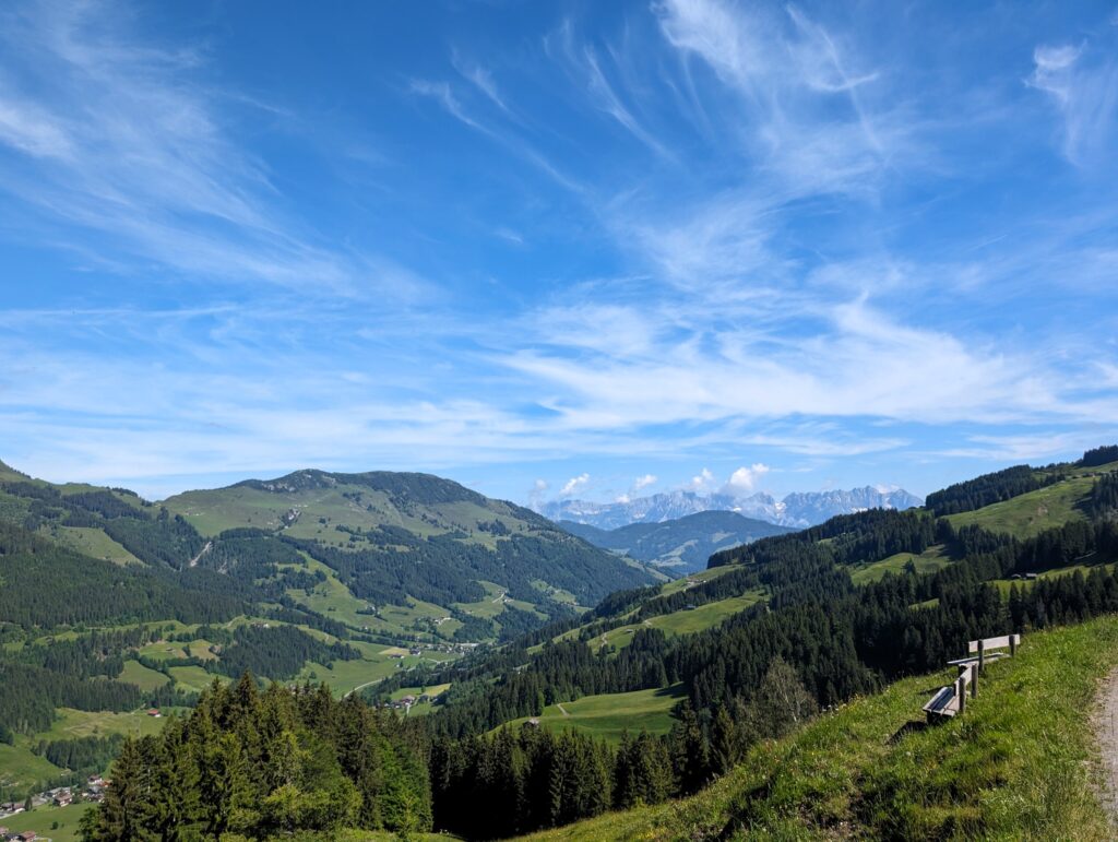 KAT-Walk Alpin Aussicht auf Etappe 4