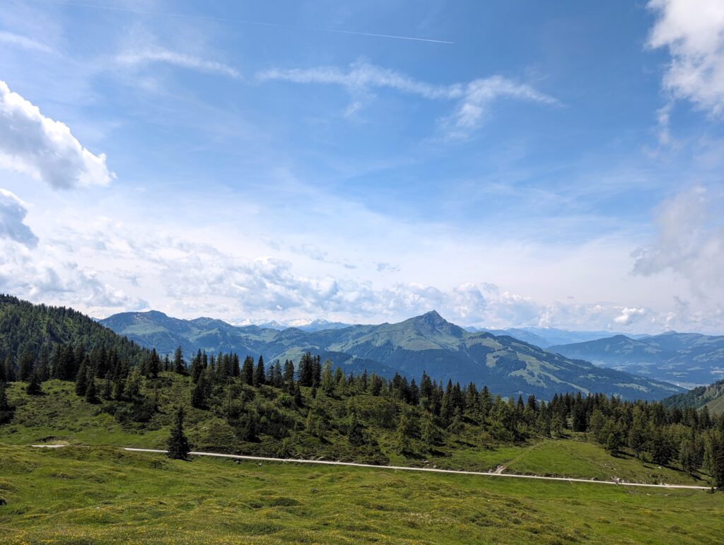 KAT-Walk Alpin - Aussicht auf Etappe 6