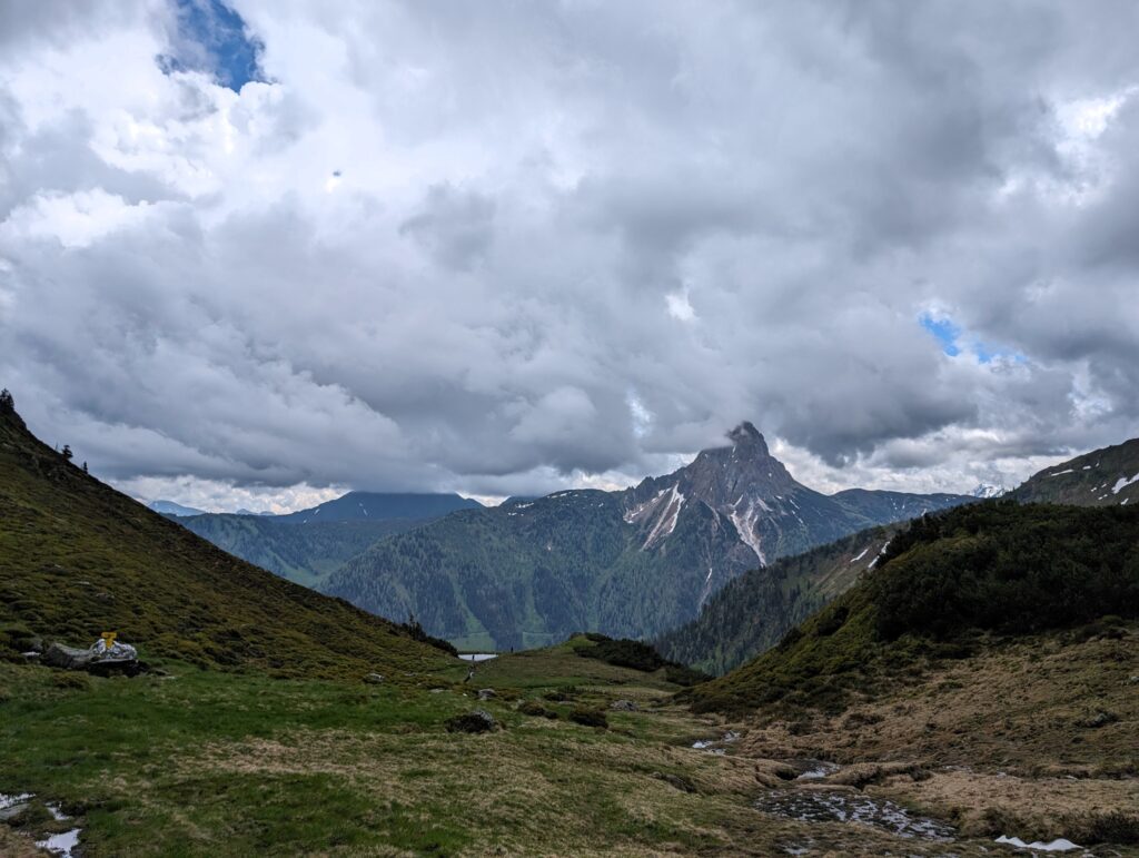 KAT-Walk Alpin Aussicht auf der Etappe 3