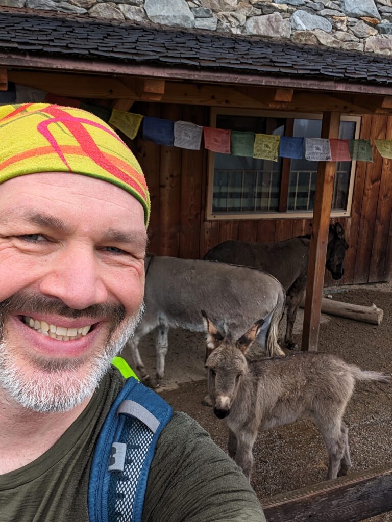 KAT-Walk Alpin - Esel und ich auf Etappe 1