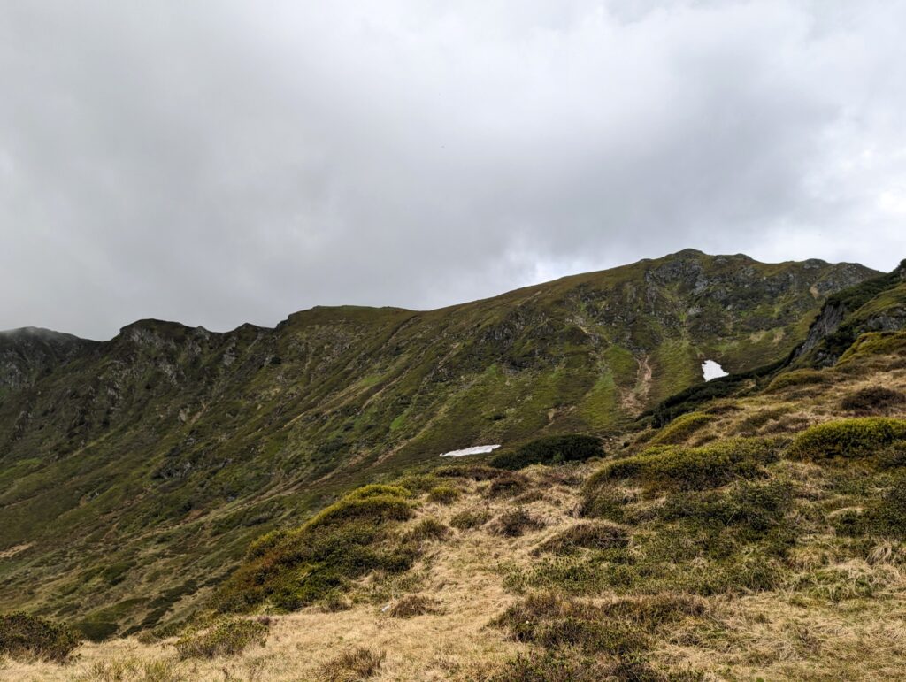 KAT-Walk Alpin Richtung Scharte auf der Etappe 3