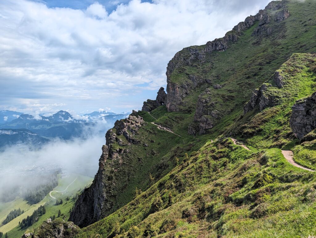 KAT-Walk Alpin Weg auf Etappe 5