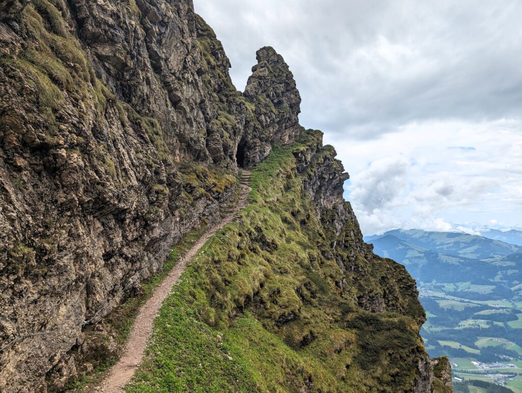 KAT-Walk Alpin Weg auf Etappe 5