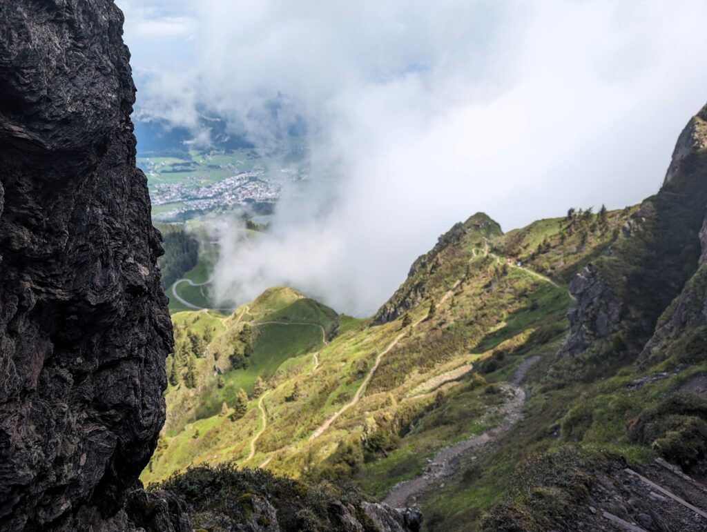 KAT-Walk Alpin Weg auf Etappe 5