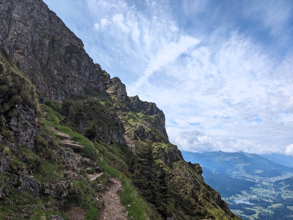 KAT-Walk Alpin Weg auf Etappe 5