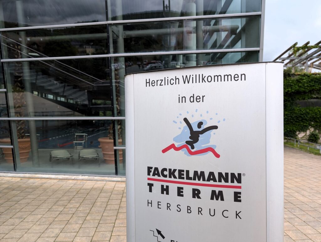 Die Fackelmann Therme in Hersbruck im Rahmen der Hopfenwochen im Nürnberger Land