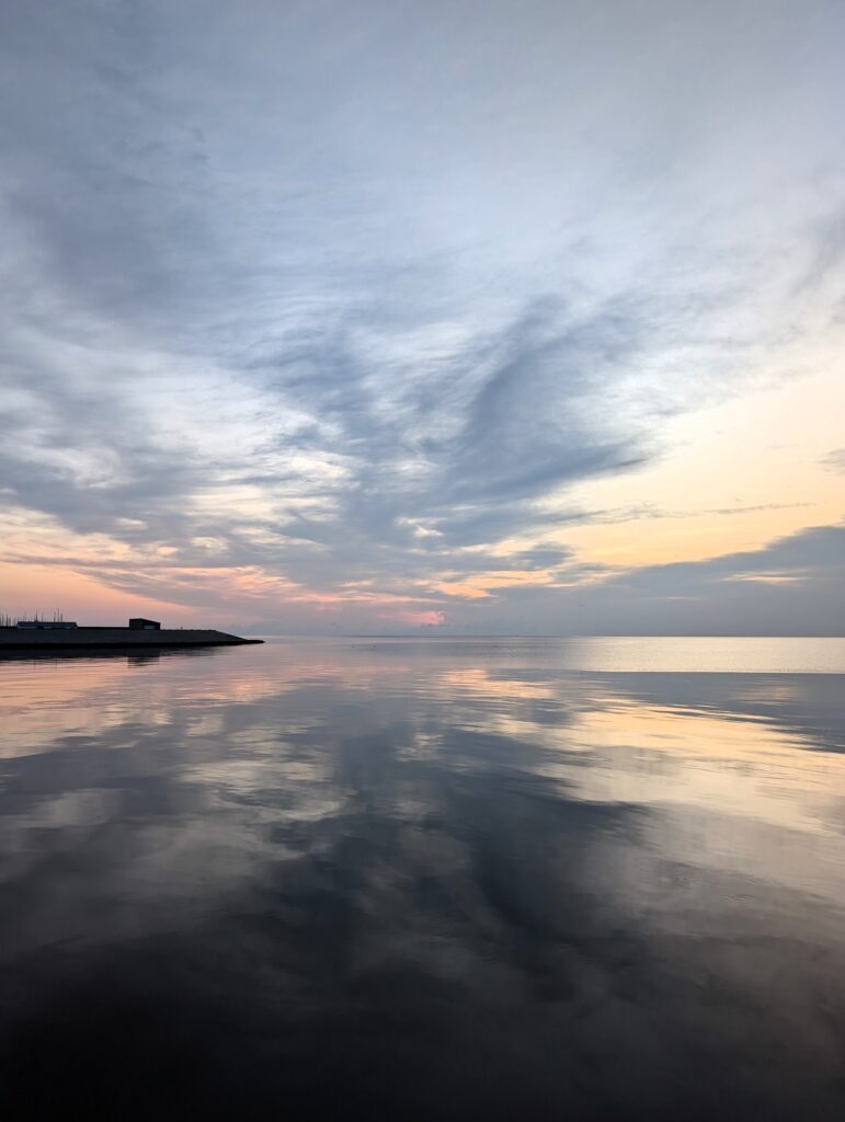 Sonnenaufgang auf Texel