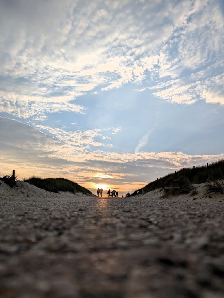 Sonnenuntergang auf Texel