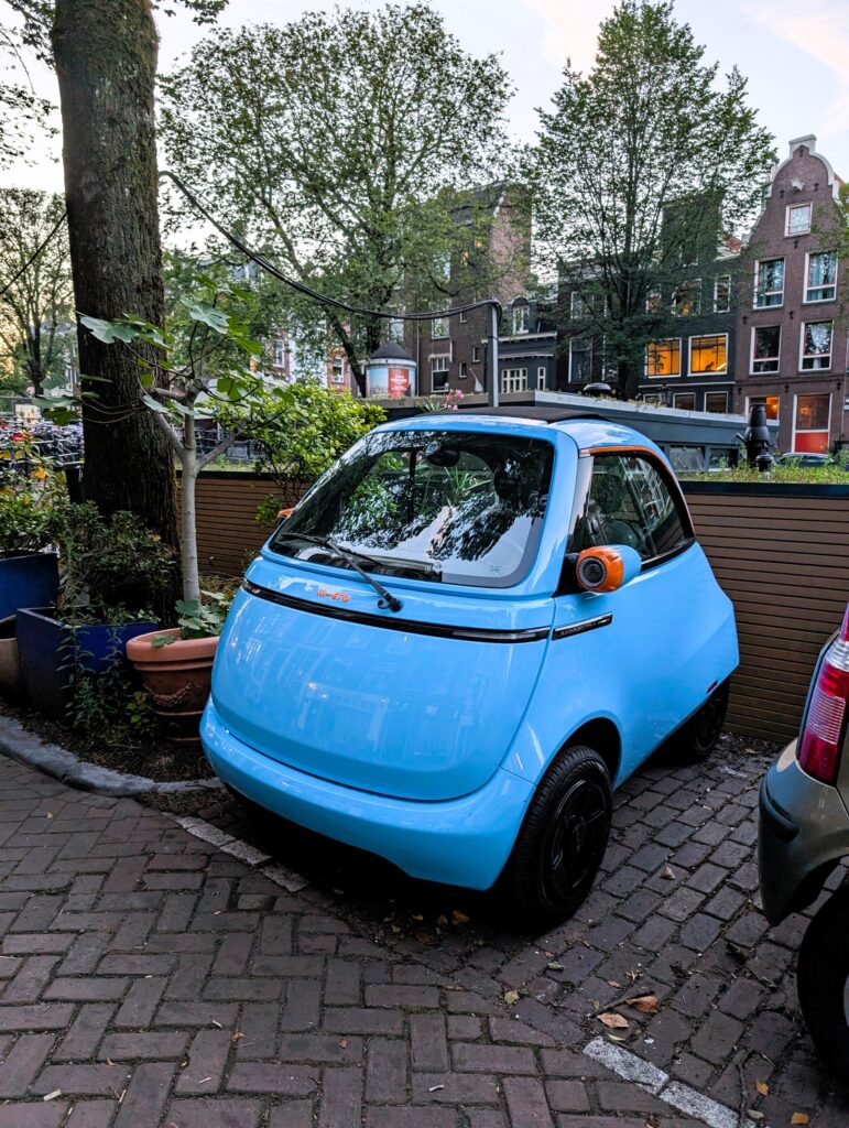 m-ecro (Microlino) in Amsterdam