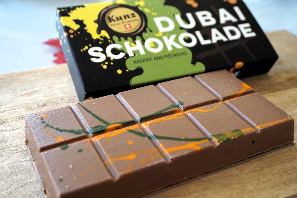 Dubai-Schokolade by Kunz Swiss Premium