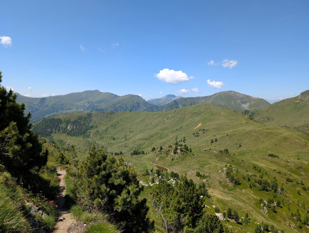 Nockberge-Trail Etappe 4 von der Turracher Höhe zum Falkertsee - Weg_2