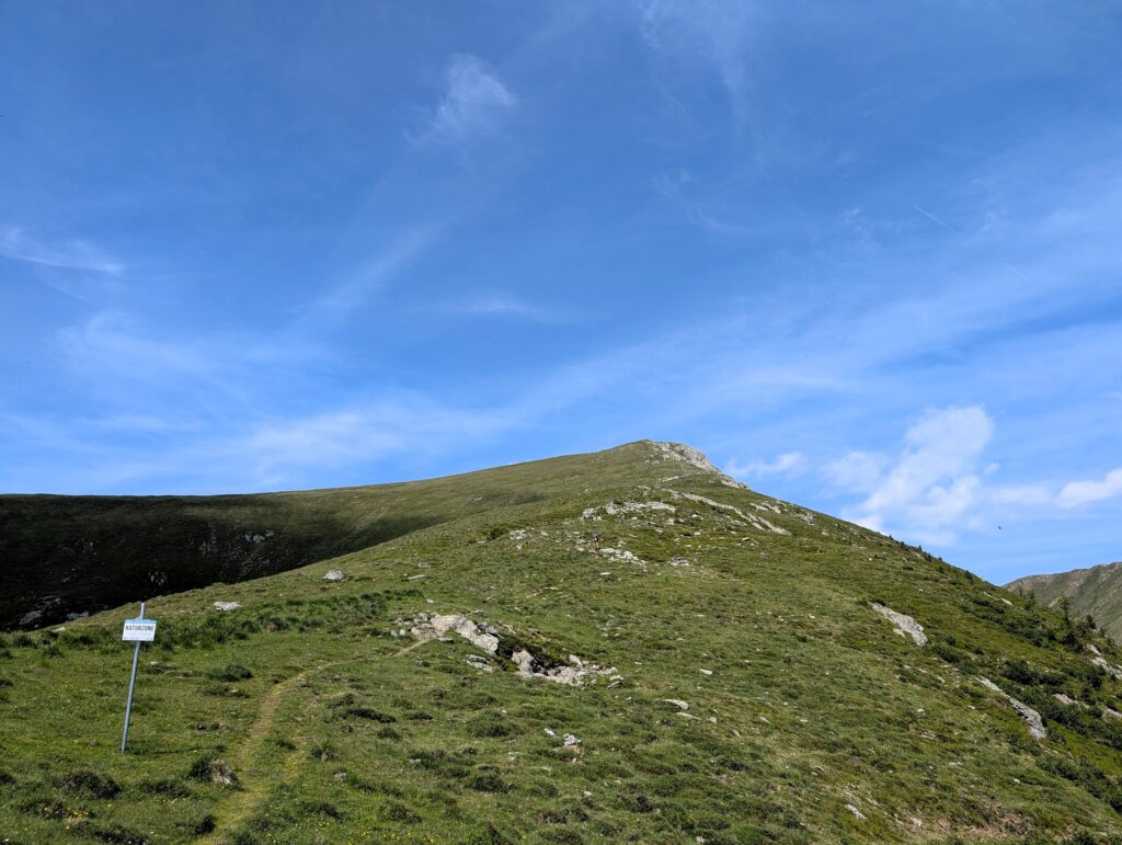 Nockberge-Trail Etappe 5 vom Falkertsee nach Bad Kleinkirchheim Zirkitzen - Weg