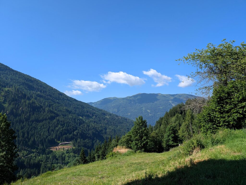 Nockberge-Trail Etappe 6 vom Bad Kleinkirchheim Zirkitzen zum Erlacherhaus - Aussicht