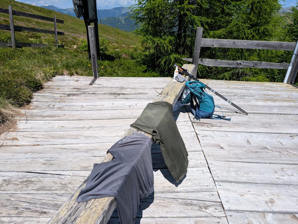 Nockberge-Trail Etappe 6 vom Bad Kleinkirchheim Zirkitzen zum Erlacherhaus - Rastplatz