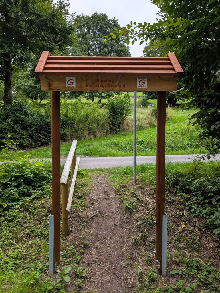 Eingang der Extratour Gersfeld