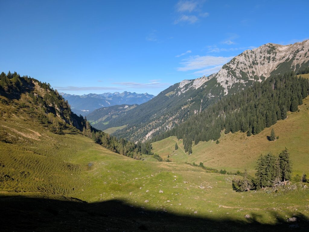 Almen auf dem Weg zum Stripsenkopf im KufsteinerLand