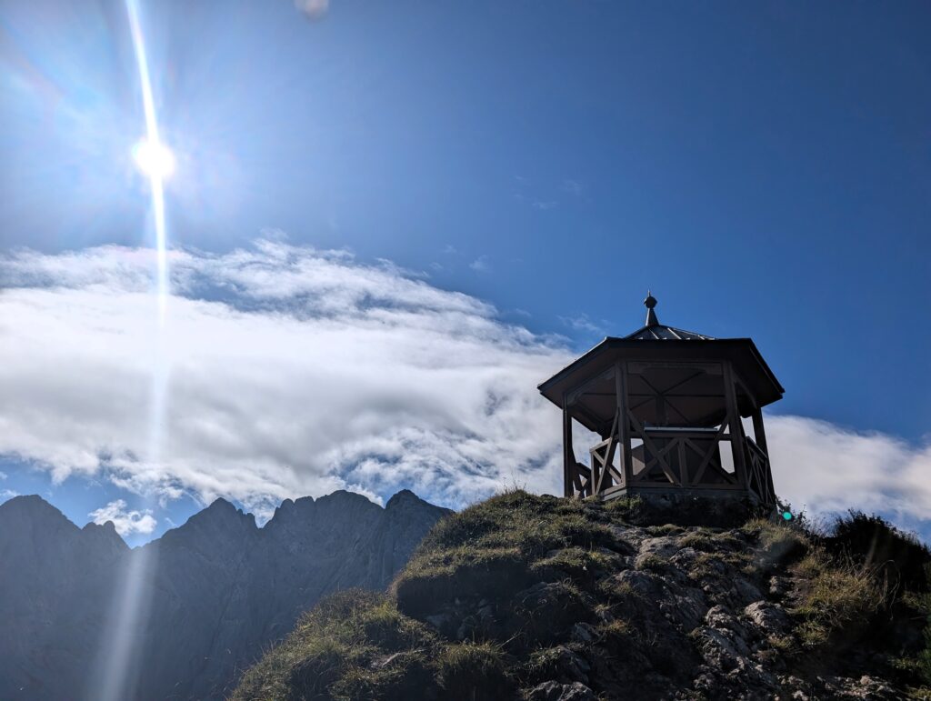 Pavillion auf dem Stripsenkopf im KufsteinerLand