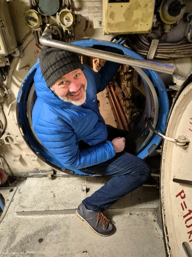 Im U-Boot 434 in Hamburg