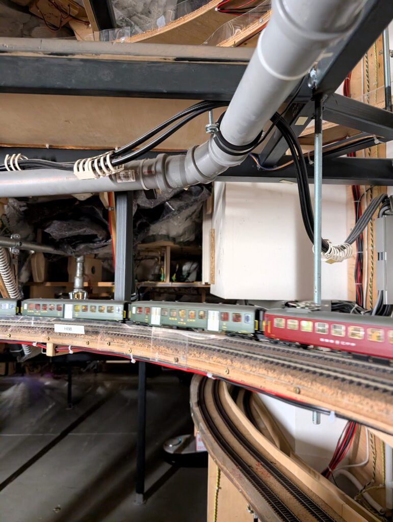 Unter der Schweiz im Miniatur Wunderland in Hamburg