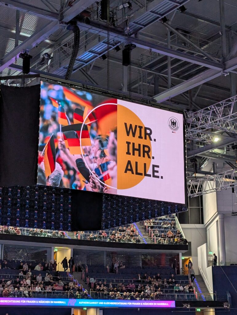 Wir.Ihr.Alle. - Handball Länderspiel gegen Kroatien in Hannover
