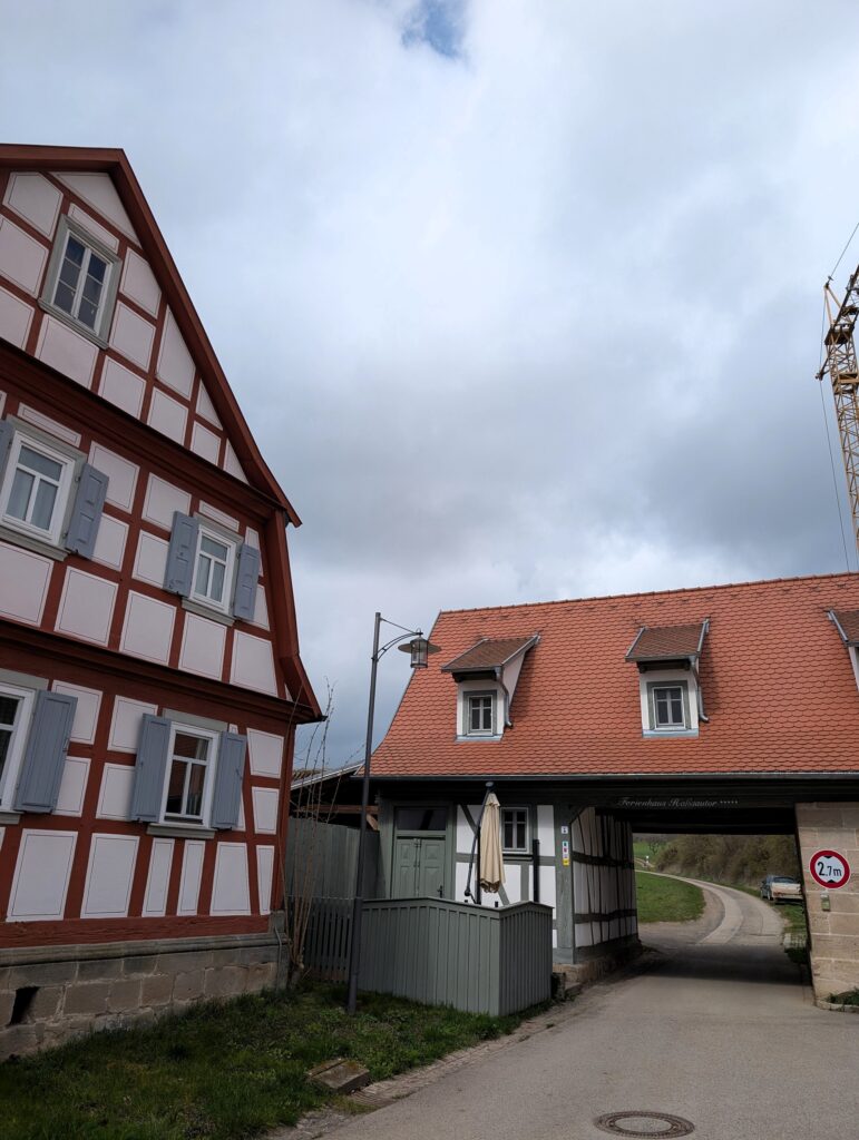 Torhaus in Nassach auf der Erlebnistour - Durch die Toskana der Haßberge