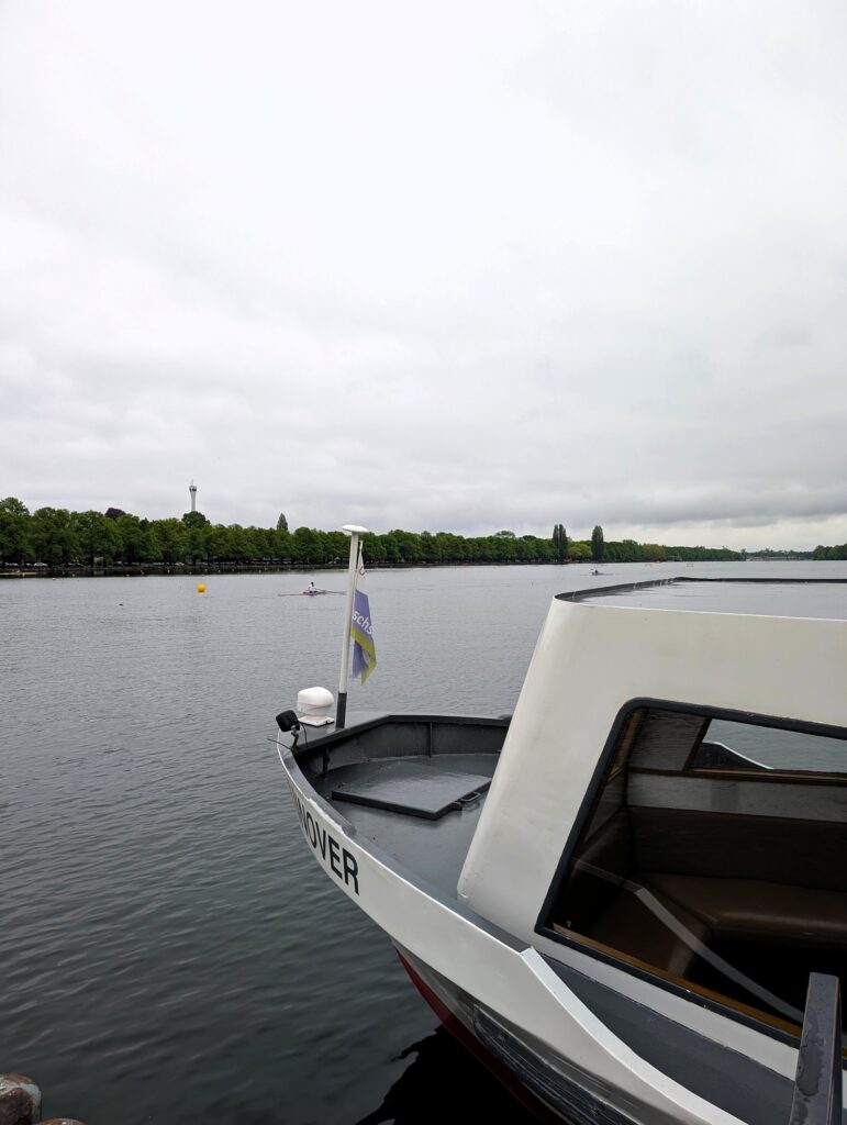 Bootsfahrt auf dem Maschsee in Hannover