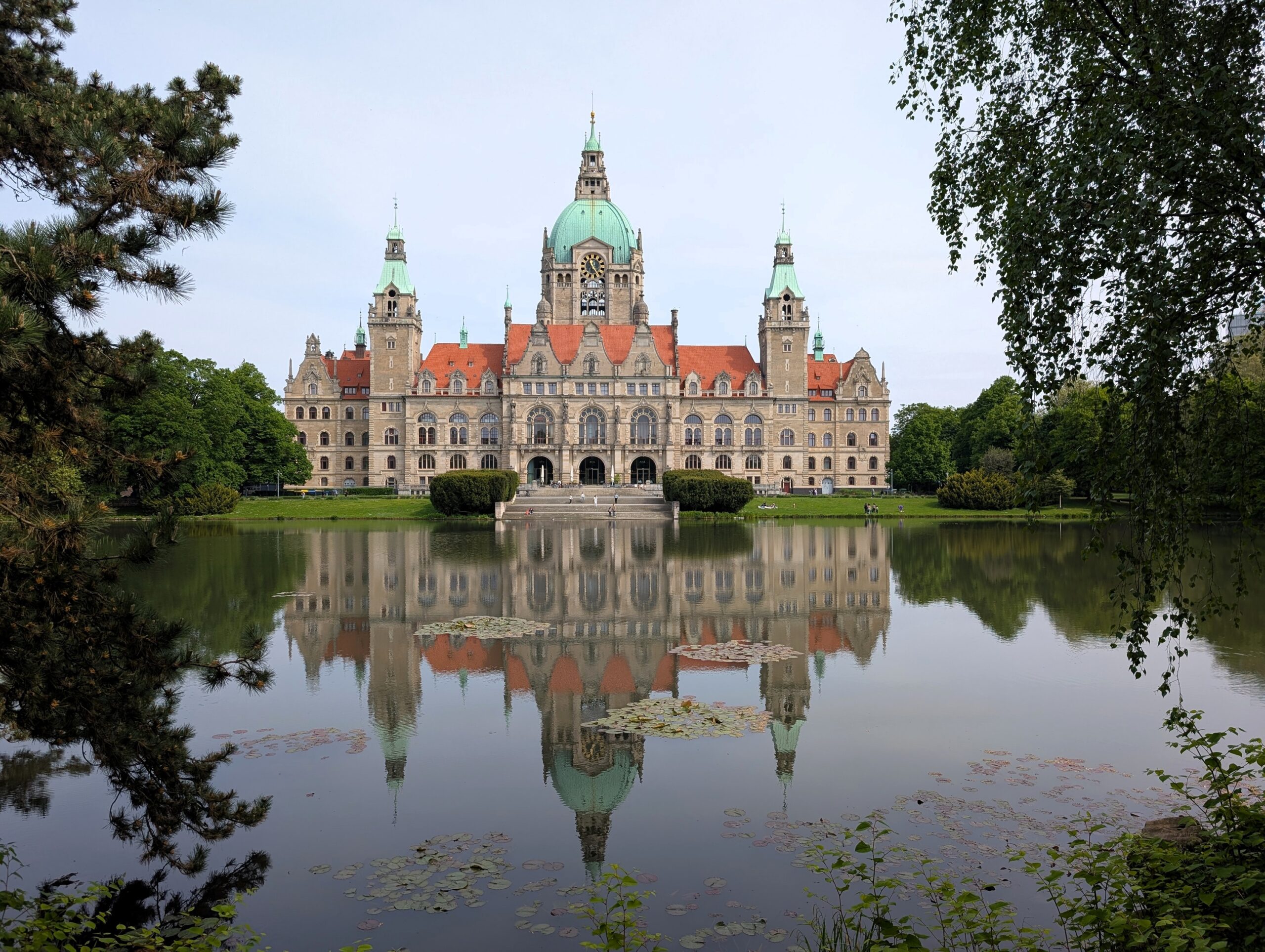 Das neue Rathaus in Hannover