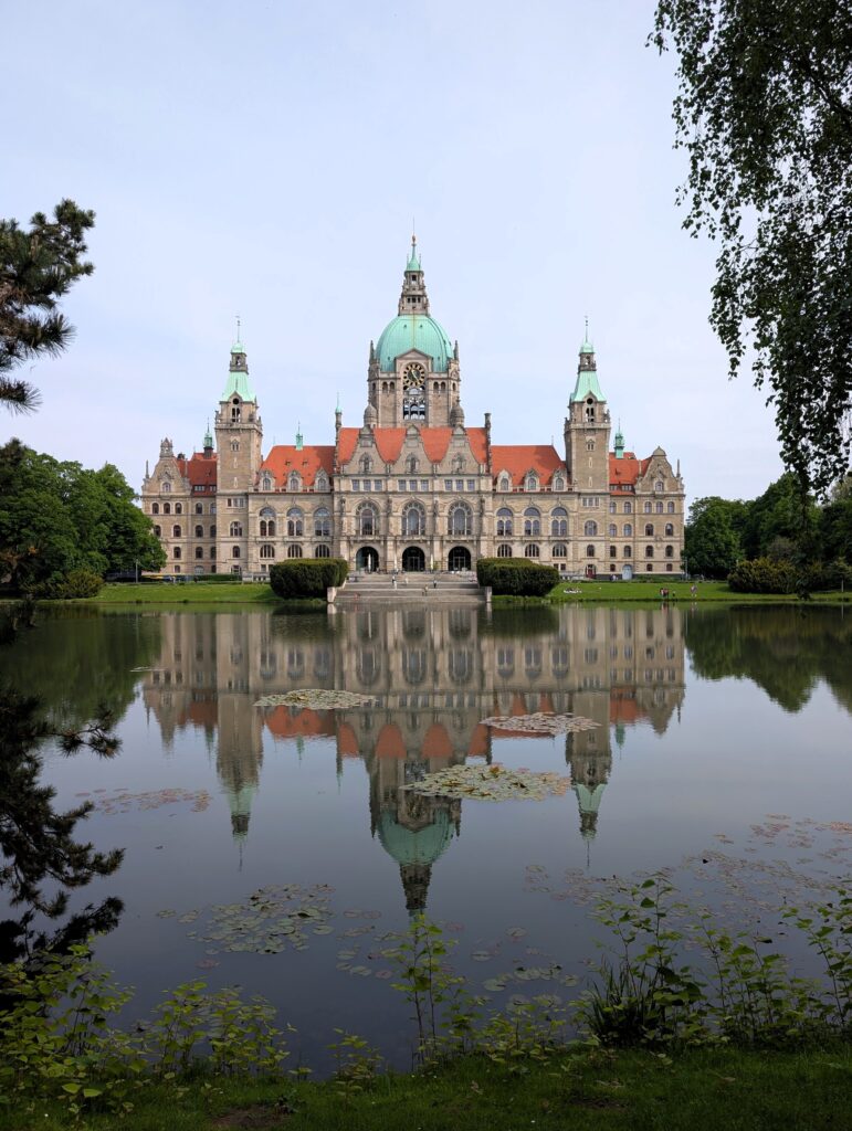 Das neue Rathaus in Hannover