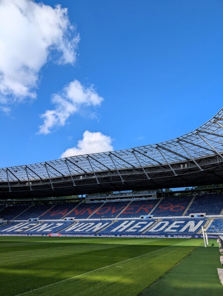Heinz von Heiden Arena von innen - in Hannover