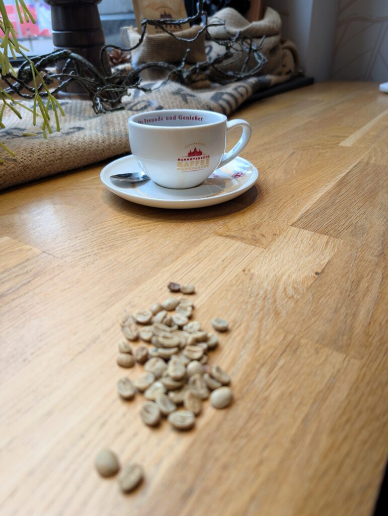 Kaffee in der Hannoversche Kaffeemanufaktur in Hannover