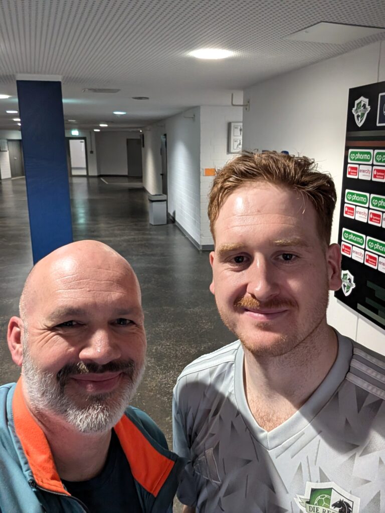 Selfie mit Lukas Stutzke in Hannover