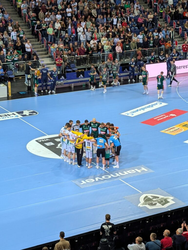 Spiel der Recken gegen Leipzig - erste Handball Bundesliga in Hannover