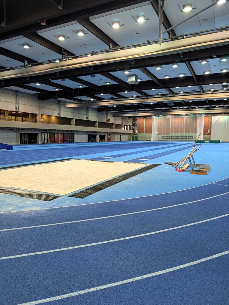 Weitsprunganlage im Olympiastützpunkt Niedersachsen in Hannover