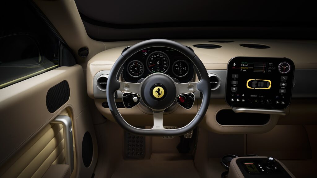 Der neue Ferrari Luce - Cockpit - innen