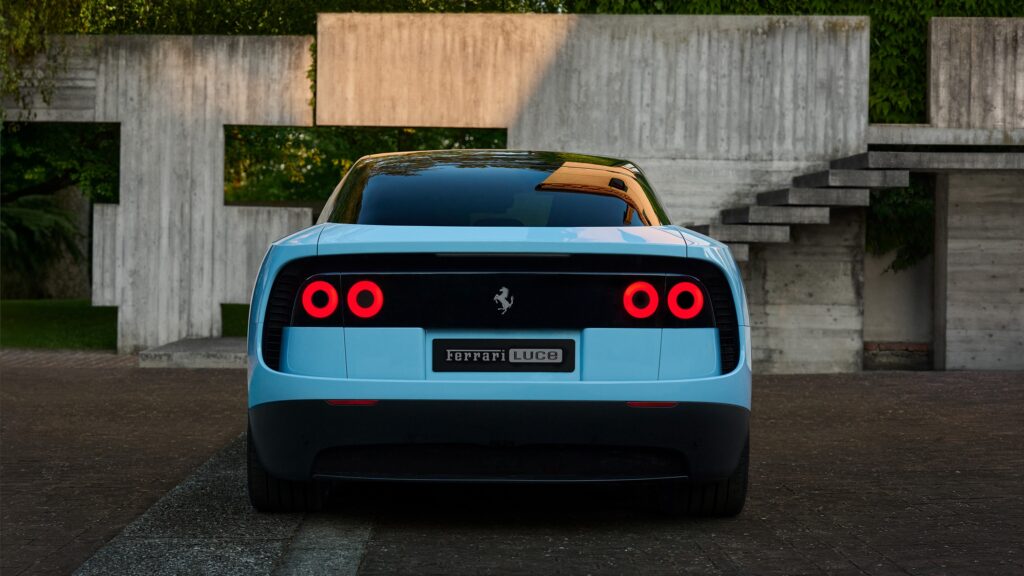 Der neue Ferrari Luce - Heck