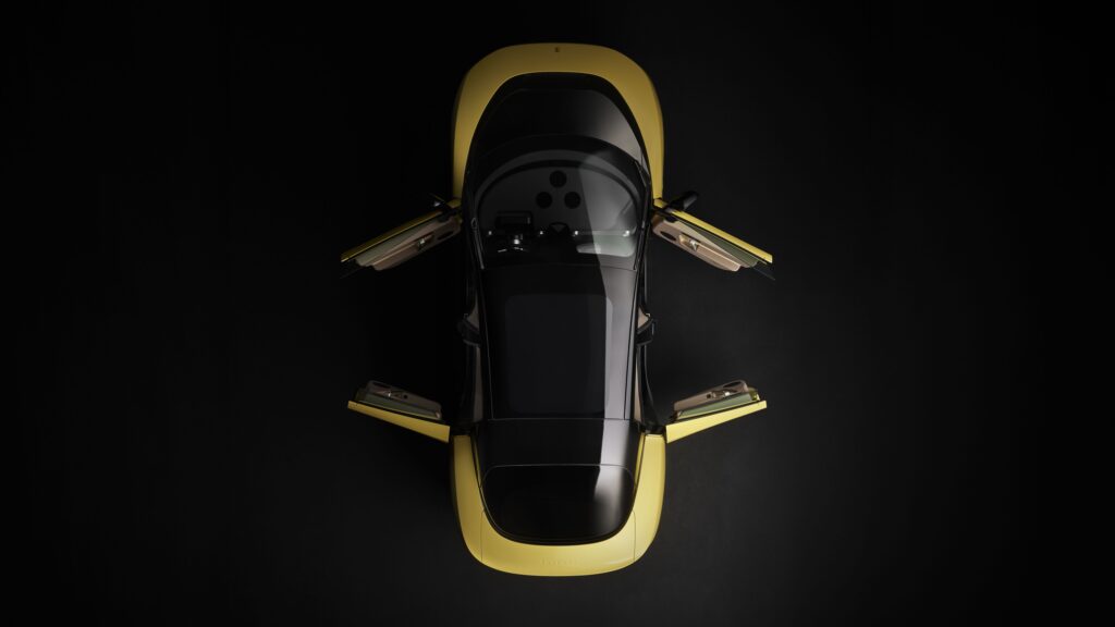 Der neue Ferrari Luce - von oben