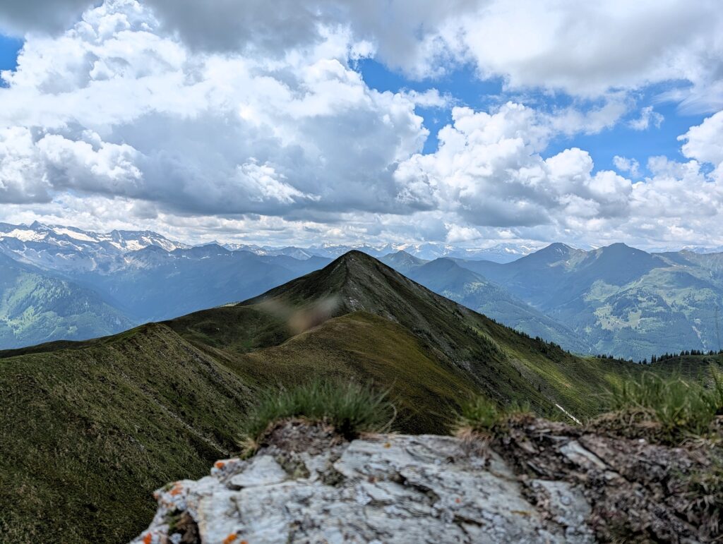 Aussicht auf dem Salzburger Almenweg