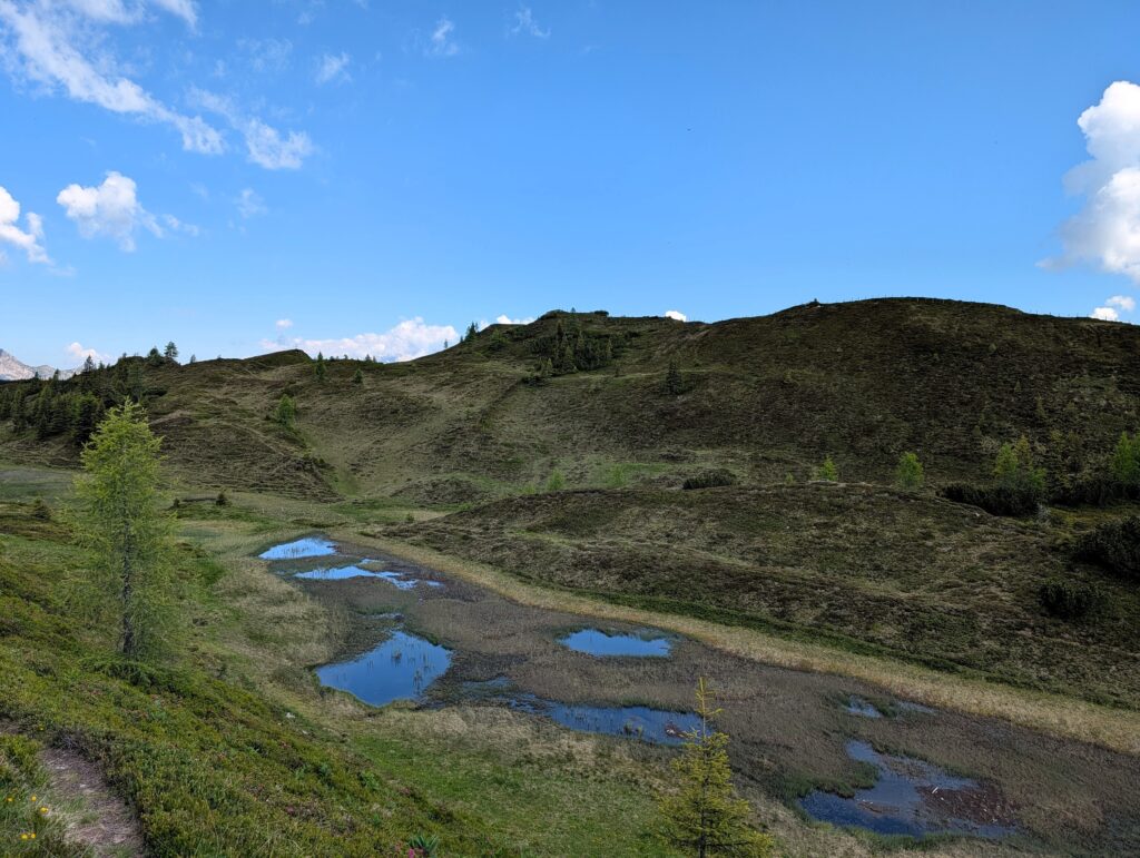 Die Trögseen auf dem Salzburger Almenweg