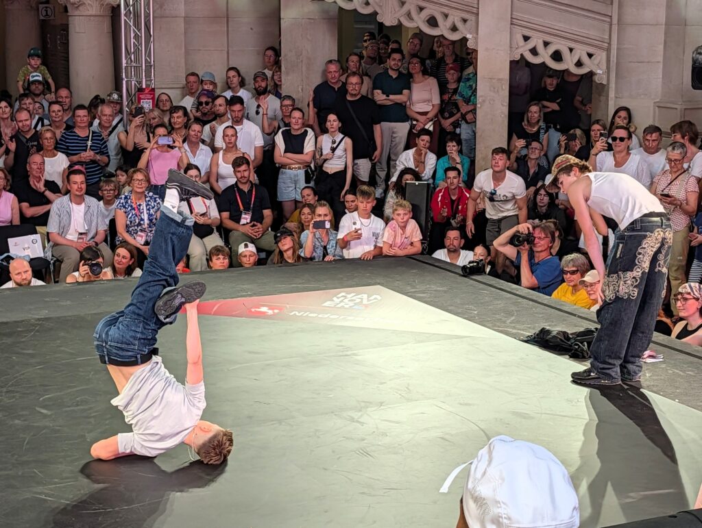 Breaking bei den Finals in Hannover