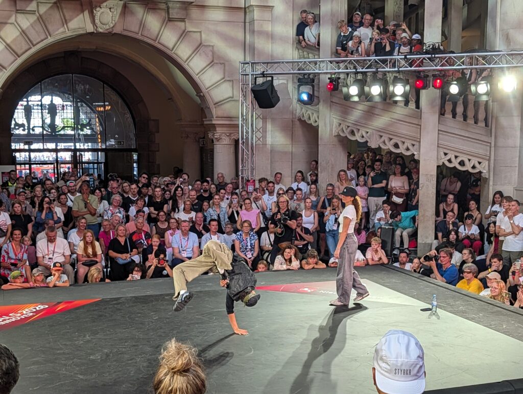 Breaking bei den Finals in Hannover
