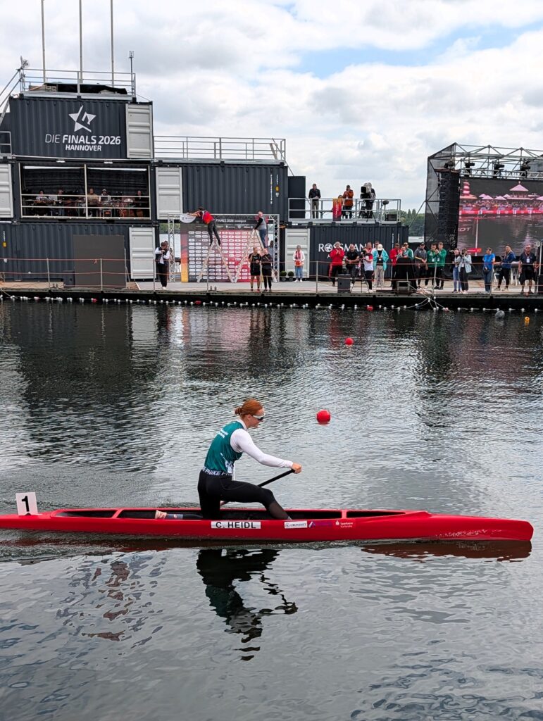 Kanu - Canadier bei den Finals in Hannover