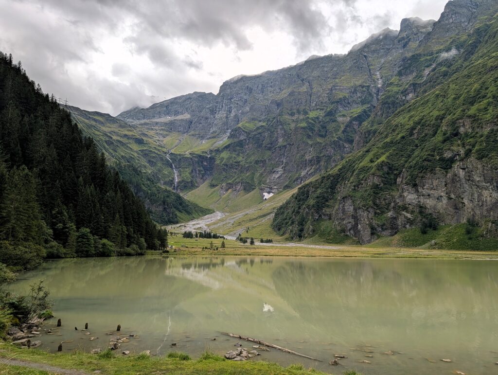 Der Hintersee auf der Etappe 8 vom Hohe Tauern Bike Trail