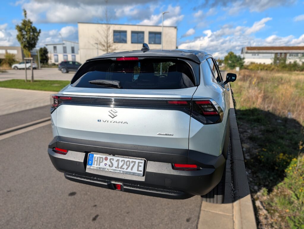Der Suzuki e VITARA - Heck